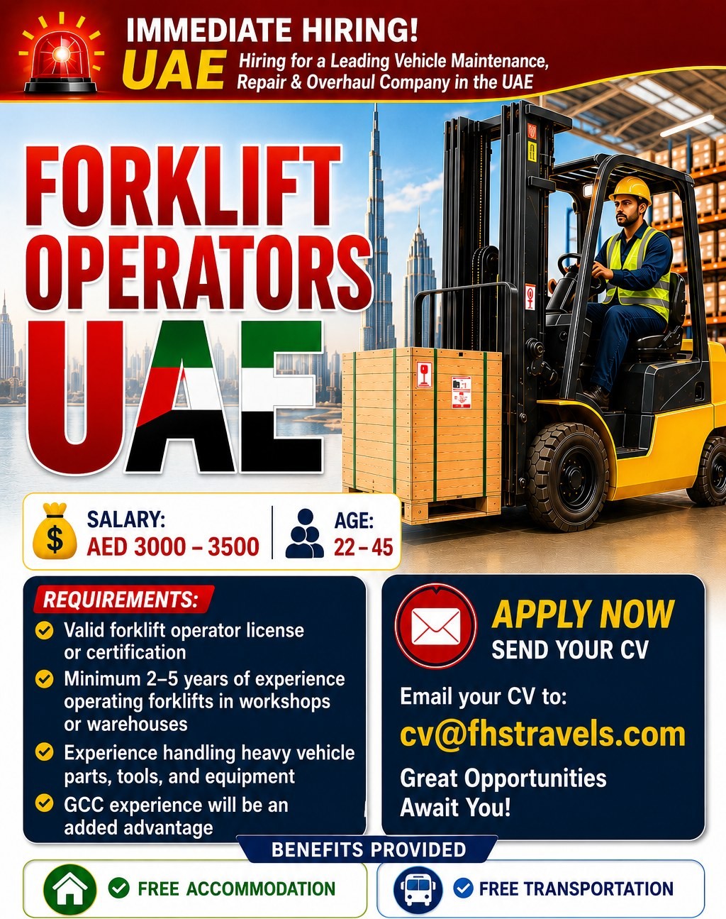 FORKLIFT OPERATORS 