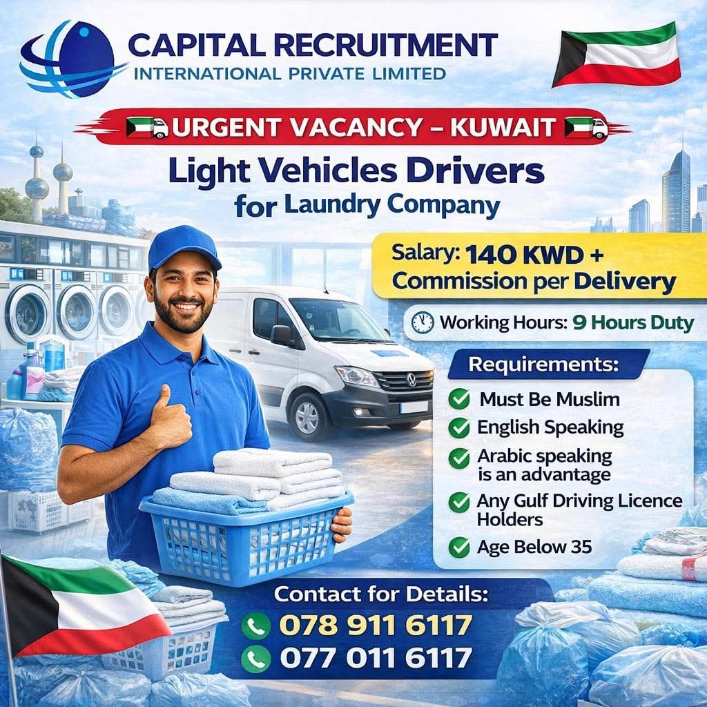 DRIVERS ( L/V ) - LAUNDRY COMPANY 