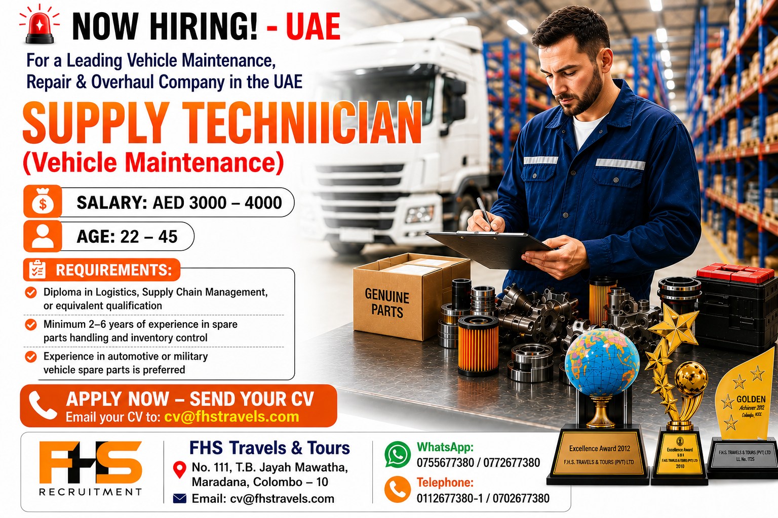 SUPPLY TECHNICIANS 